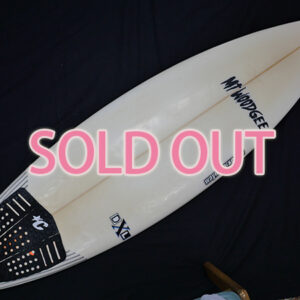 #dxl055 中古 Mt Woodgee Surfboards 5’7 DXL